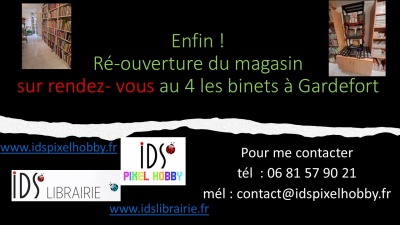 ouverture de la Boutique