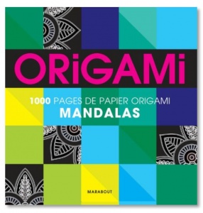 1000 pages de papier origami mandala